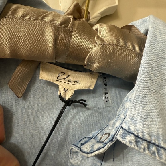 Elan denim blouse - Picture 6 of 15